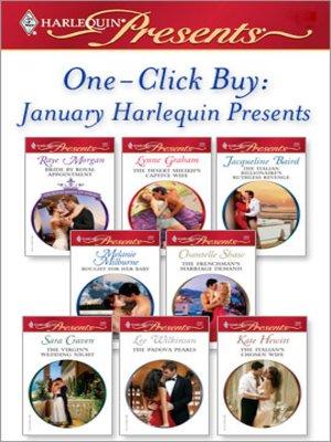 cover image of January Harlequin Presents